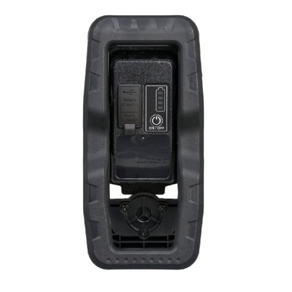 Brennenstuhl Mobiele LED-accuspot CL 1050MA met clip 950 Lumen - achterkant indicator